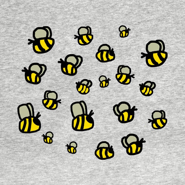 Swarm of Bees by Mark Ewbie